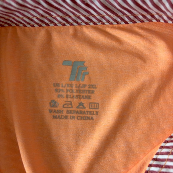 Men's Orange Polo Shirt - Picture 5 of 6